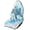 Blue Sea Turtle, variant on XYZCANDO Tropical Flowers Car Seat Cover Towel Waterproof Sweat Towels Seats Cover Non Slip Backing Sweatproof Cushion Protector Easy to Store Universal Fit for Cars SUV Sedans