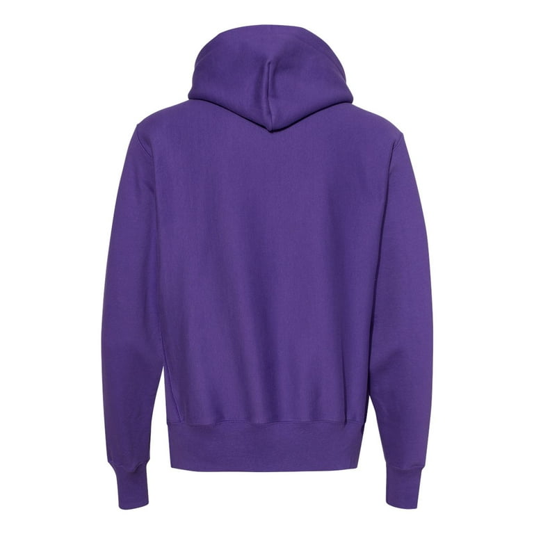 Champion Reverse Weave Hooded Sweatshirt S101 XL Purple Walmart