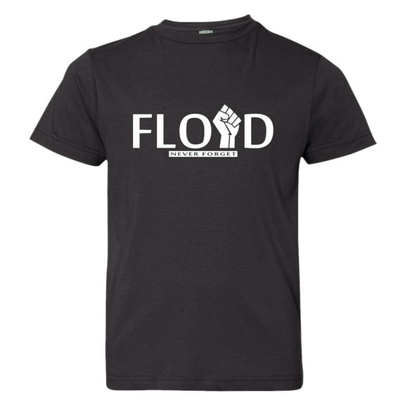 Youth George Floyd Memorial Black Pride Lives Matter Civil Rights HQ Tee Shirt Blk L