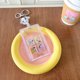 thumbnail image 1 of Llavero con funda de acrílico transparente antipérdida con diseño de Snoopy, Charlie Brown y Peanuts de Kawaii, portatarjetas de identificación, bolsa con colgante, regalo para niñas, 1 of 5