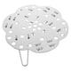 thumbnail image 4 of Rejilla de vapor plegable de acero inoxidable para ollas, inserto multifuncional para ollas de vapor, salvamanteles para cocinar y hornear., 4 of 6