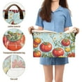 thumbnail image 5 of Yayeee Foldable Storage Basket for Shelves with Handles Set of 2 Waterproof Cloth Bins, Blue Tomatoes, 5 of 7
