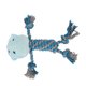 thumbnail image 5 of Juguete de peluche chirriante para perros, protección dental resistente a mordeduras, alivia la ansiedad, juguetes molares para perros 3D, 5 of 8