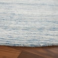 thumbnail image 3 of SAFAVIEH Metro Bridget Abstract Area Rug, Blue/Ivory, 8' x 8' Round, 3 of 9
