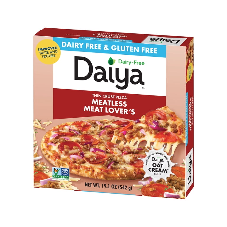 Daiya Dairy Free Gluten Free Meatless Meat Lover's Pizza, Vegan