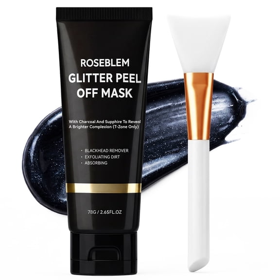 3pcs Bamboo Charcoal Blackhead Removal Peel-Off Mask Deep Cleansing Pores Blackheads Acne Apply-and-Peel Mask