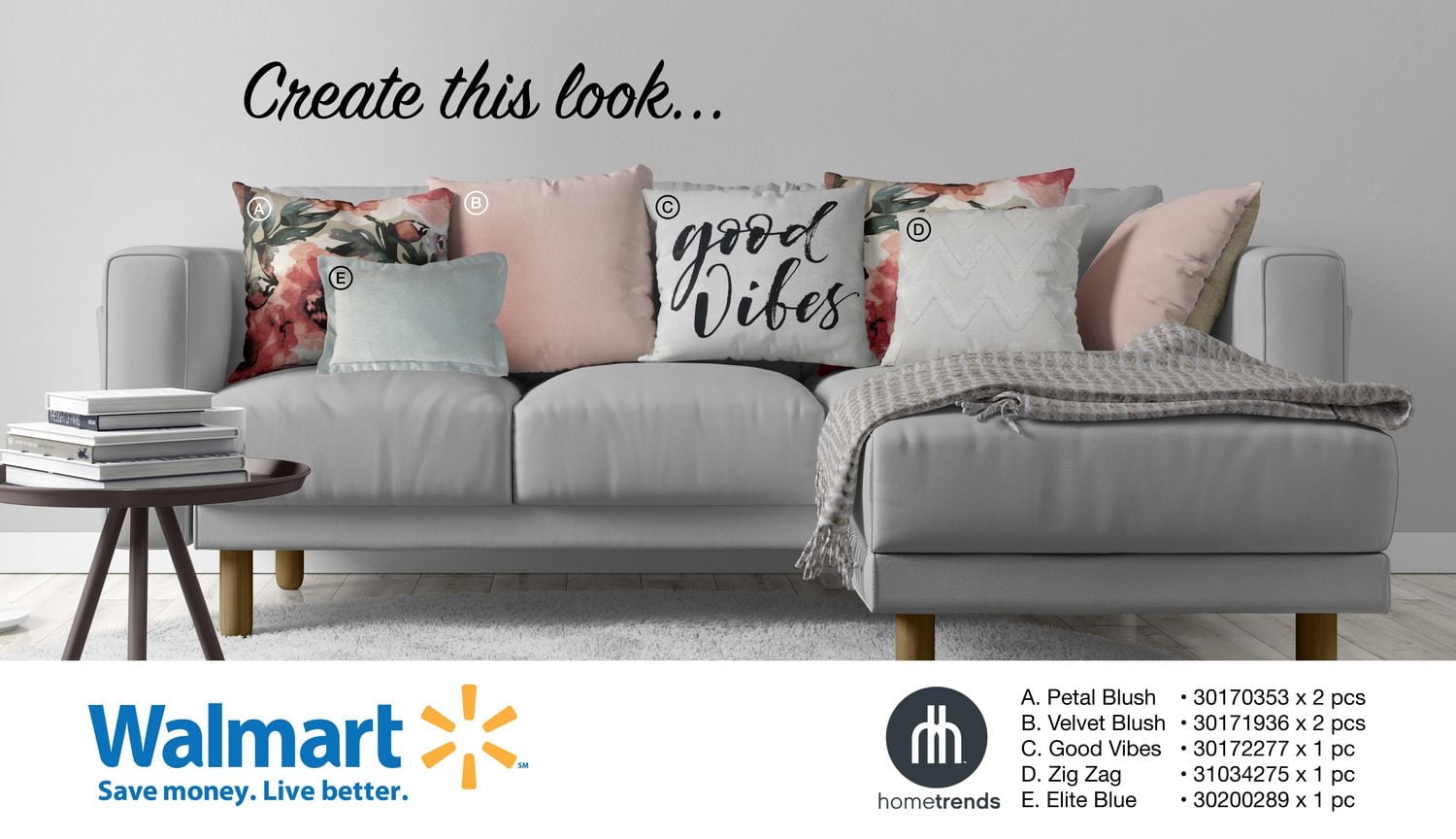 Oreiller décoratif lombaire Solid Elite de hometrends