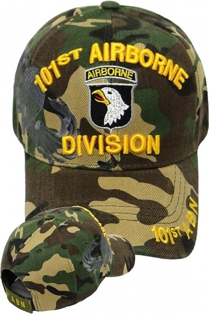 Camo US Military 101ST AIRBORNE DIVISION Officially Licensed Cap 