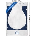 thumbnail image 3 of NFL Indianapolis Colts - Logo 25 Wall Poster with Pushpins, 22.375" x 34", 3 of 4