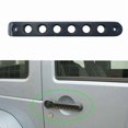 thumbnail image 4 of 5pcs Exterior Door Grab Handle Trim Cover for Jeep Wrangler JK 2007-2018 Black, 4 of 5
