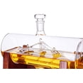 thumbnail image 3 of Set de Carafes à Whisky, 1250ml avec 2 Verres à Whisky, 3 of 6