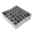 thumbnail image 6 of 30 Grids Folding Underwear Storage Box Divider Organizer Socks Container, 6 of 8