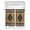 Tan, variant on Tier Curtains 45 Inches Long, Brown Southwest Window Treatment Curtain Drapes, Boho Aztec Ethnic Abstract Geometric Window Half Privacy Curtains for Bedroom Bathroom, 42"x45", 2 Panels