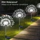 thumbnail image 3 of Luces solares para jardín Slyuexu, 120 LED, impermeables, paquete de 2, 3 of 6