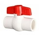 thumbnail image 5 of Válvula de bola de PVC con manija en T, válvula de cierre de agua, accesorio de tubería, accesorios de plomería para blanco 20mm, 5 of 9