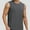 Grey, variant on Bcfgryg Men's Ice Silk Loose Fit Tank Top For Summer Lightweight Sleeveless Gym T Shirt For Workout And Lightweight Men's Vest