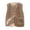 Khaki, variant on Ediodpoh Women's Long Linen Vest Summer Casual Sleeveless Womens Coats Beige M