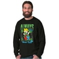 thumbnail image 3 of Dennis The Menace Always Hungry Men's Long Sleeve Tee T Shirt Brisco Brands S, 3 of 6