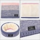thumbnail image 3 of Bufanda de punto de lana para mujer, bufanda de terciopelo cálida de invierno para hombre, cuello personalizado con degradado grueso para pareja, 3 of 6