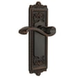 thumbnail image 3 of Grandeur Winprt_Prv_234 Windsor Solid Brass Rose Right Handed Privacy Door Lever Set -, 3 of 7