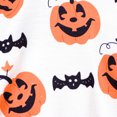 thumbnail image 6 of Shadoumai Halloween Pajamas Shorts for O Neck Ghost Print Shirt and Pant Casual Sleepwear with Pockets Trendy Nightwear Outfits 2 Piece Outfits for, 6 of 8