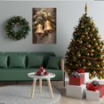 thumbnail image 5 of Vintage Winter Fawn Posters Christmas Pine Tree Canvas Wall Art Rustic Scene Decorations Prints Painting for Christmas Home Bedroom Dorm Wall Decor, 5 of 7