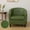 Green, variant on AIGIA 2 Piece Club Chair Slipcover Stretch Barrel Chair Covers PU Waterproof Solid Tub Chair Slipcovers for Living Room ﻿