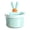Light Blue, variant on YuanGuangQ Kitchen Sink Filter Basket Strainer, Portable Non Dirty Hand Food Waste Catcher for Drain, Creative Mesh Colander for Vegetable Fruit Washing Home Use
