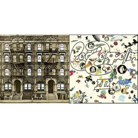 Physical Graffiti (2015 Remaster) & Led Zeppelin Iii (Remastered Original/180G) [LP Vinyl Bundle]