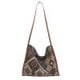 thumbnail image 4 of Bolsa de playa para mujer de compras de lona de estilo étnico para damas (caqui) Likrtyny  Para Estrenar, 4 of 8