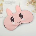 thumbnail image 1 of Eye Mask Sleep Ice Compress Cartoon Eye Mask Shading Breathable Student Lunch Break Fashion Personality Funny Eye Mask Pink, 1 of 5