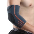 thumbnail image 1 of Tennis Elbow Compression Support Sleeve For Golfers Elbow - Workout, Weightlifting, 1 of 5