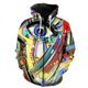 thumbnail image 3 of Sudadera con cremallera y estampado 3D de grafiti para hombre y niño, sudadera con estampado abstracto colorido, sudadera de manga larga a la moda, sudaderas con capucha para la calle, 3 of 5