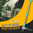 thumbnail image 2 of Stand MOSTA Up Weeder 40 Inch, Garden Weed Puller & Weeding Root Puller with Stainless Steel 3-Claw Head & High, 2 of 8