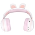 thumbnail image 1 of Earphone,  Ear Headphones Foldable HD Sereo Sound With LED Color Light For PC For Tablet For Online Learning White ,Blue,Green,Purple,,White, 1 of 8