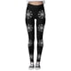 thumbnail image 1 of MKLEKYY Leggings deportivos push up para mujer, leggings de cintura alta con estampado de copos de nieve navideños para mujer, pantalones deportivos de yoga y entrenamiento, 1 of 4