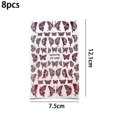 thumbnail image 1 of ZHAOCHENG Pegatinas de mariposa para decoración de uñas con estampado en caliente 3D, calcomanías láser para uñas, decoración de uñas 3D, 1 of 2