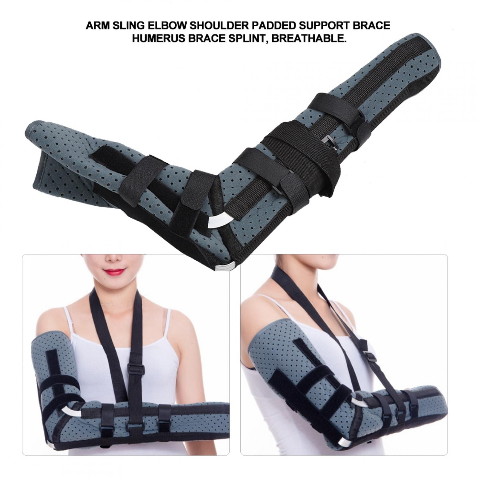 Breathable Unisex Arm Sling Elbow Humerus Brace Splint Arm Injury Recovery Support, Elbow Sling, Arm Sling Support