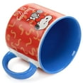 thumbnail image 4 of Gibson Peanuts Snoopy Songs 4 Piece 21oz Stoneware Mug Set in Assorted Designs, 4 of 5