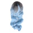thumbnail image 2 of Long , Adjustable Size Heat  Lightweight Gradient Blue Long Curly  Stylish  For Party For Women For, 2 of 8