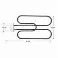 thumbnail image 2 of 66631 65621 Replacement Grill Burner Tube Compatible Weber Q 140/1400 80342 The Best, 2 of 4