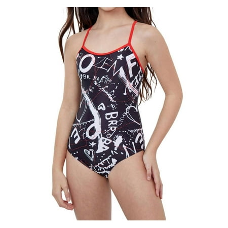 Gottex Kids Girls Round Neck One Piece Swimsuit