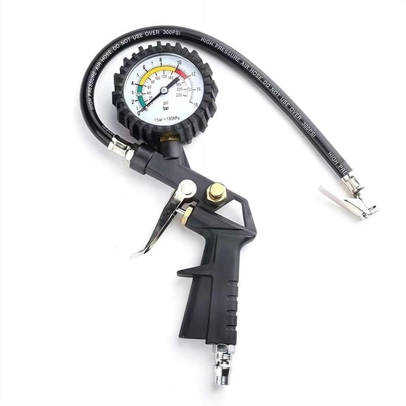Digital Tire Inflator with 220 PSI Gauge & 14" Hose - For Cars, Trucks, Motorcycles, RVs