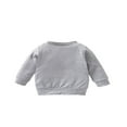 thumbnail image 2 of MesaSe Automne Unisexe Nouveau-Né Garçons Filles Sweat-Shirt à Lettres Manches Longues Col Rond Ample, 2 of 9