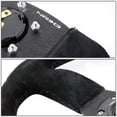 thumbnail image 4 of Nrg Innovations Rst-009S Volant en Cuir Suédé Style Course avec Couture Noire, 4 of 5