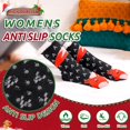 thumbnail image 3 of Women Winter Socks Knit Anti-Slip Sweat Warm Cute Cartoon Animals Fuzzy Home Slipper Socks, 3 of 6