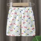 thumbnail image 3 of Odeerbi 1-7 Años Niños Niñas Pantalones Cortos de Verano de Algodón Estampado Tropical Hawaiano Bañadores de Secado Rápido Pantalones Cortos de Playa Pantalones Cortos de Deporte, 3 of 3