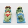 thumbnail image 5 of Kevins Gift Shoppe Ceramic Alligator Couple Bathing in the Sun Salt and Pepper Shakers, 5 of 5