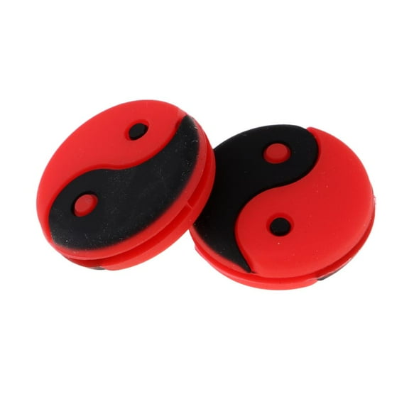 2x Tai Sports Tennis Racquet Shock Absorbers Vibration Dampeners Damper - Durable & Lightweight