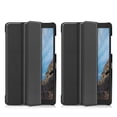 thumbnail image 3 of Allytech New Galaxy Tab A 8.0 Case 2019 Model SM-T295 T290, Premium PU Leather Trifold Stand Lightweight Magnetic Folio Style Case Cover for Samsung Galaxy Tab A 8.0 2019 T290, Black, 3 of 8